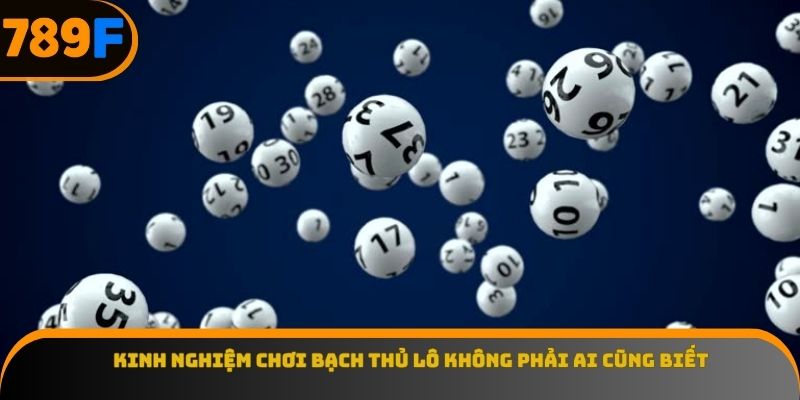 Kinh nghiệm chơi bạch thủ lô không phải ai cũng biết